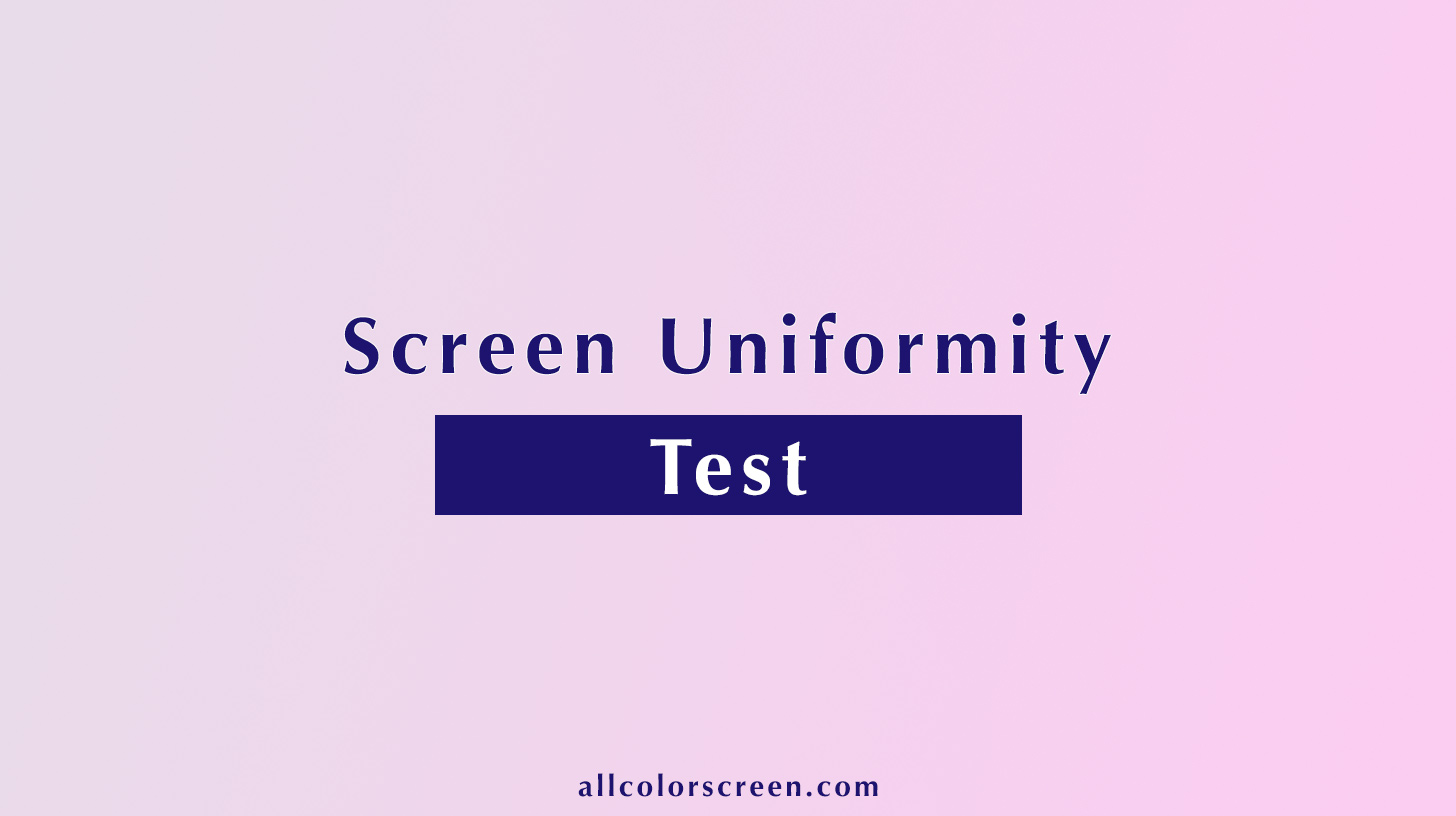 uniformity Test